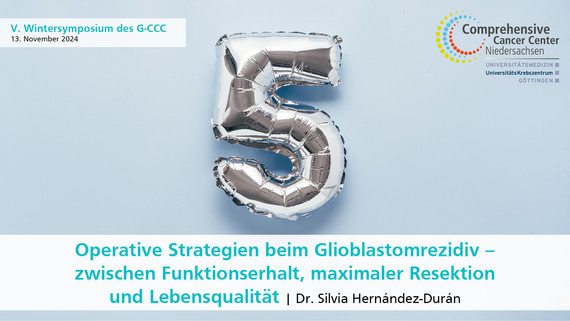 G-CCC-Wintersymposium 2024: Operative Strategien beim Glioblastomrezidiv – zwischen Funktionserhalt, maximaler Resektion und Lebensqualität