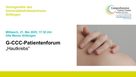 G-CCC Patientenforum "Hautkrebs"