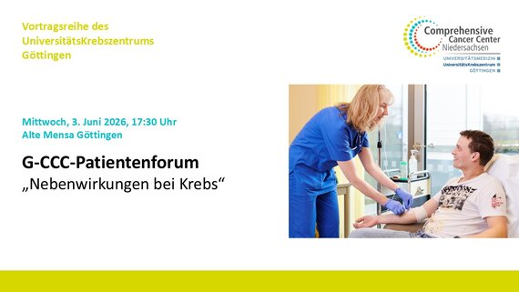 G-CCC Patientenforum "Nebenwirkungen bei Krebs"