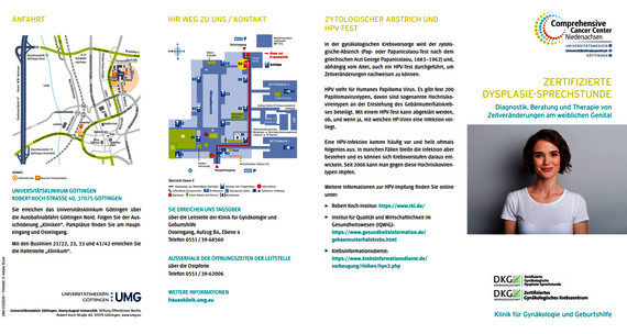 Zertifizierte Dysplasie-Sprechstunde