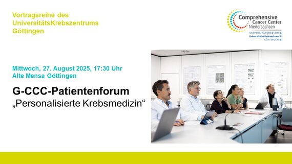 G-CCC Patientenforum "Personalisierte Krebsmedizin"