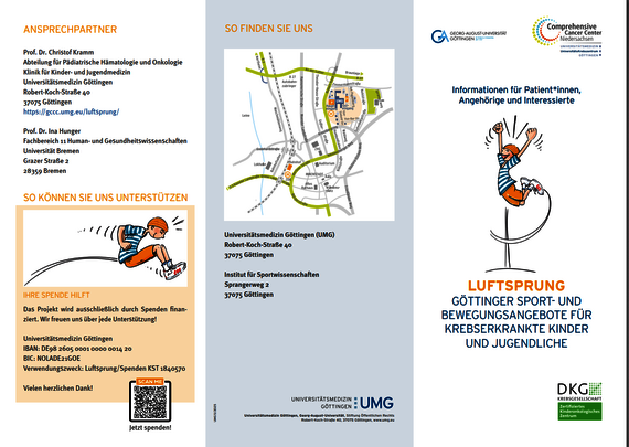 Sport- und Bewegungsprojekt "Luftsprung"