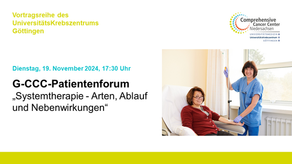 G-CCC Patientenforum "Systhemtherapie"